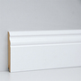 EGGER skirting board 10 cm white curved