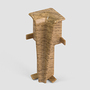 EGGER inside corner element for 6 cm skirting boards