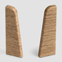 EGGER tail element for 6 cm skirting boards