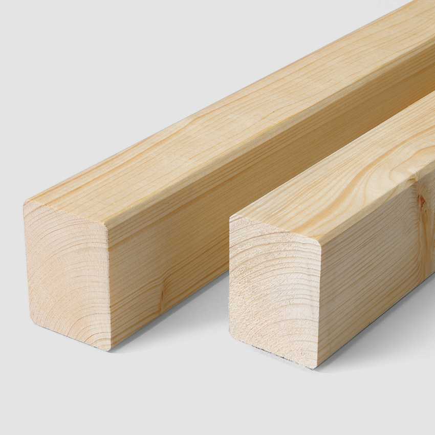Конструкционный брус из цельной древесины