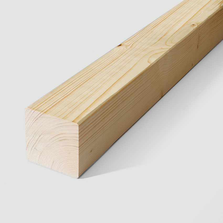 Squared timber